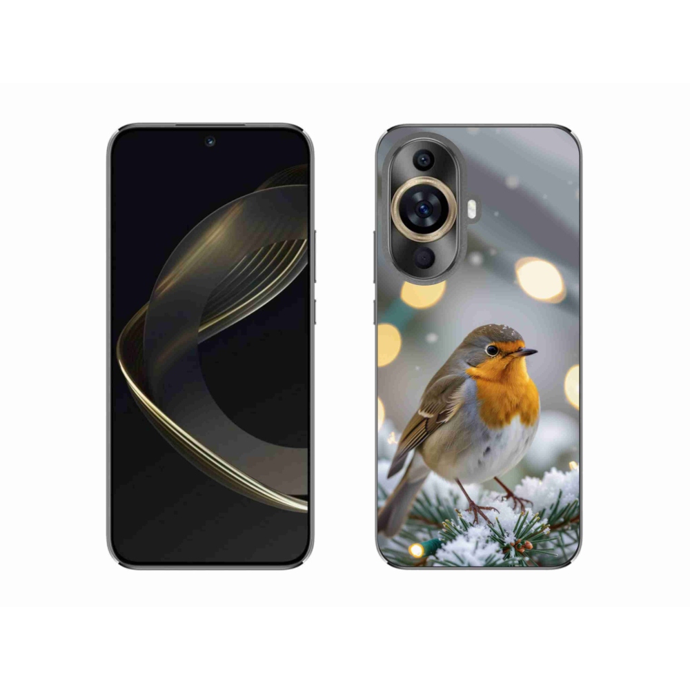 Gélburkolat mmCase a Huawei Nova 11-en - télen pirulva