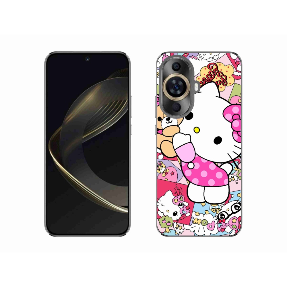 Gél borító mmCase a Huawei Nova 11-hez - aranyos cica