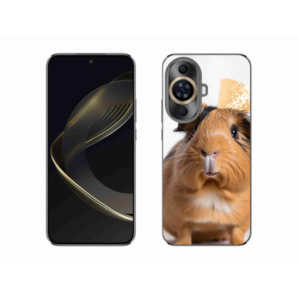 Gél borítás mmCase a Huawei Nova 11-en - barna tengerimalac