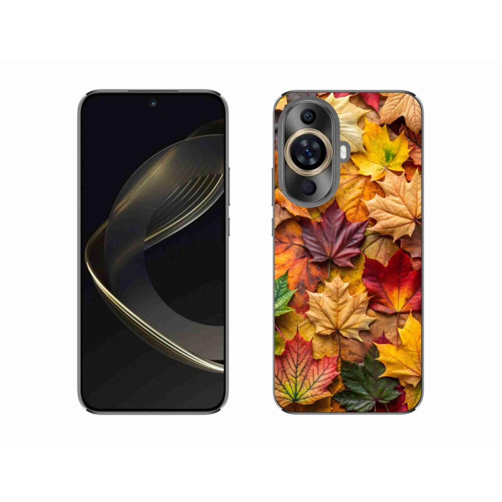 Gél borítás mmCase a Huawei Nova 11 készülékhez - juharlevelek 2