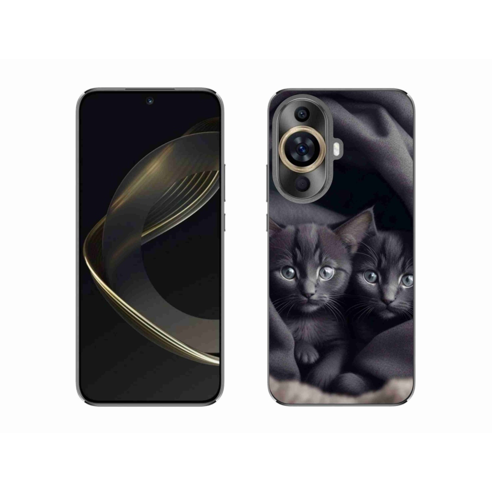 Gél borítás mmCase a Huawei Nova 11 készülékhez - cat duo