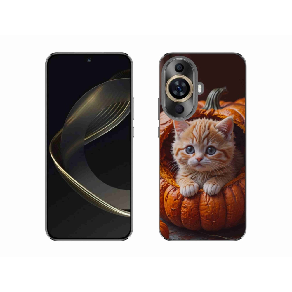 Gél borítás mmCase a Huawei Nova 11 készülékhez - cica és tök 2