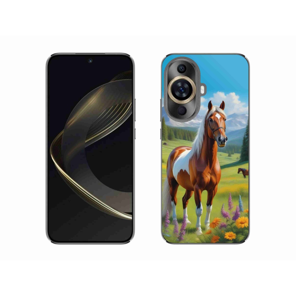 Zselés borítás mmCase a Huawei Nova 11-en - ló a réten