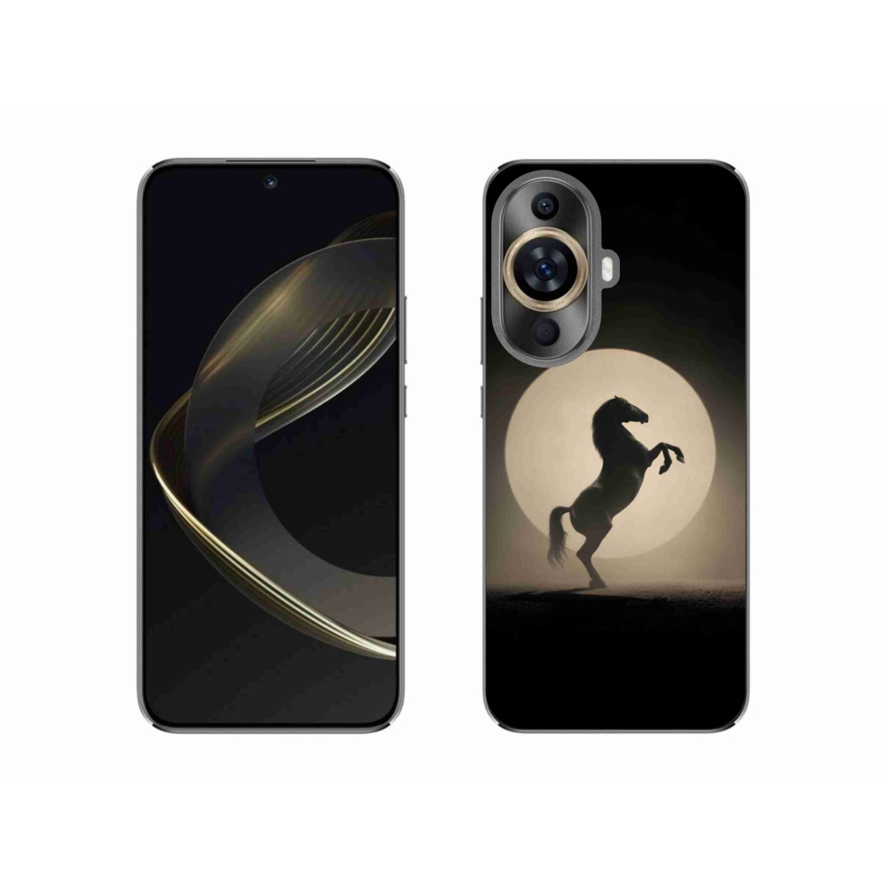 Gél borítás mmCase a Huawei Nova 11-en - ló sziluettben
