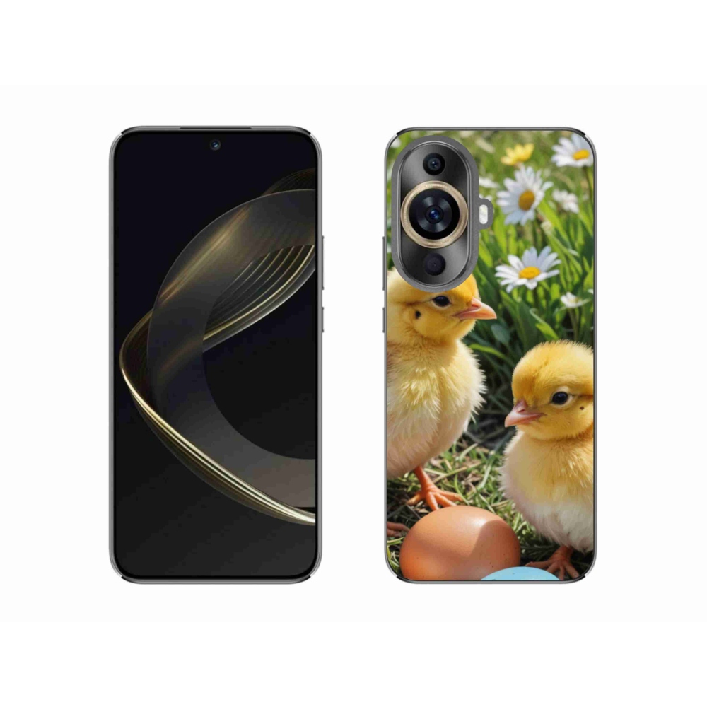 Gél borítás mmCase a Huawei Nova 11-hez - csirkék