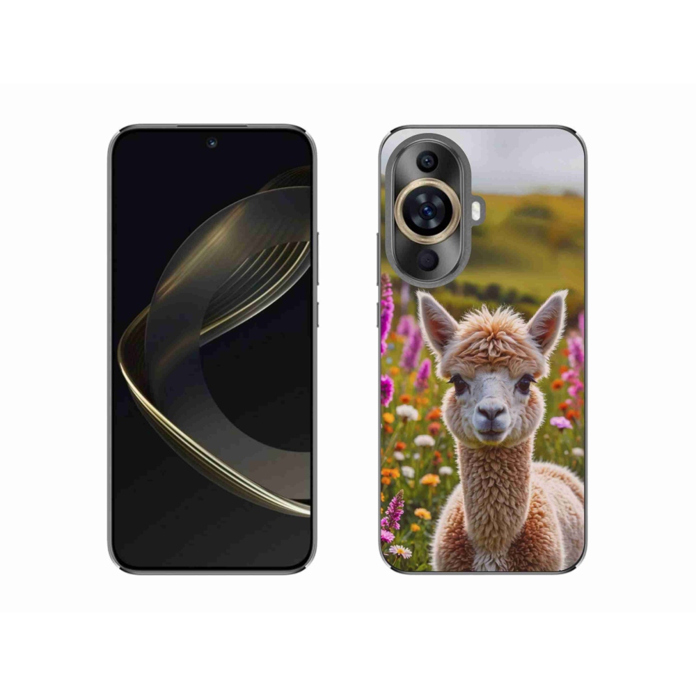 Gél borítás mmCase a Huawei Nova 11 készülékhez - láma a réten