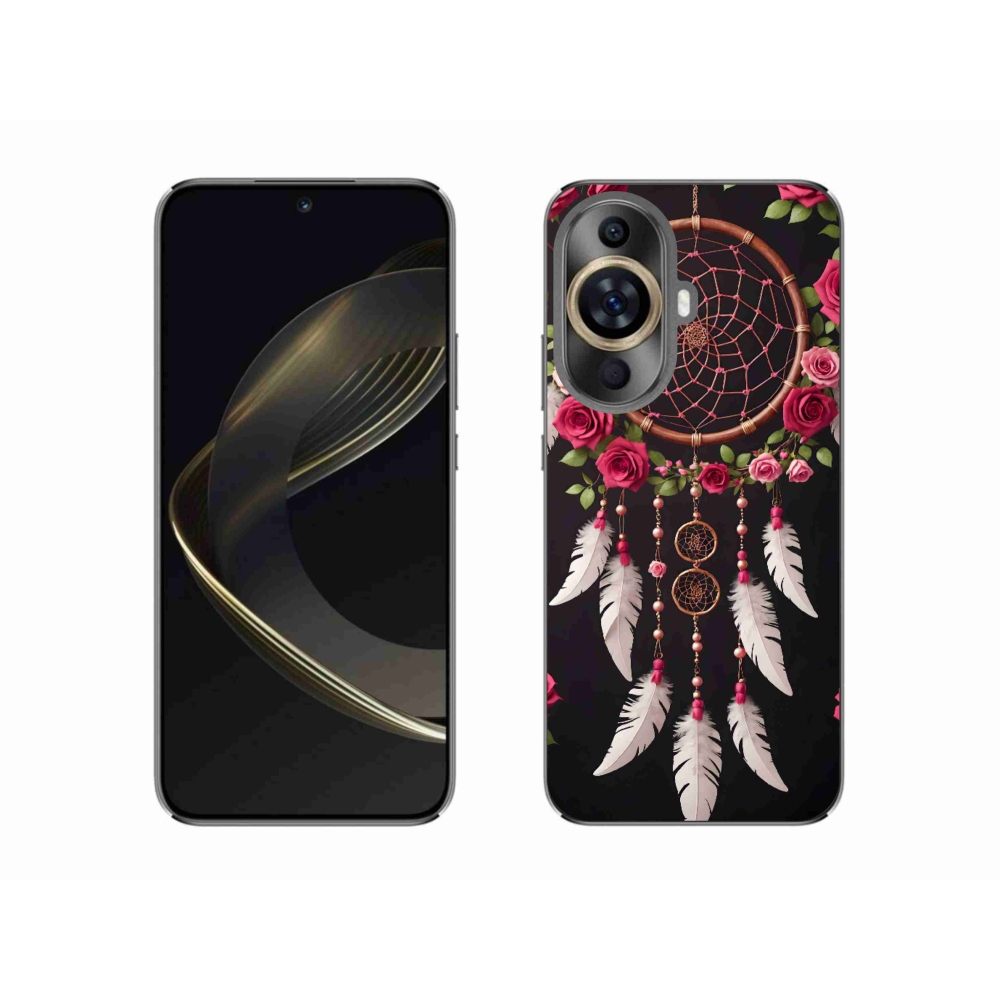 Gél borító mmCase a Huawei Nova 11-en - álomfogó rózsákkal