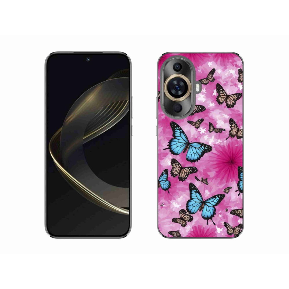 Gél borítás mmCase a Huawei Nova 11 készülékre - pillangókert