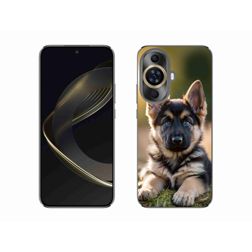 Gél borítás mmCase a Huawei Nova 11 készülékhez - Német juhászkutya a természetben