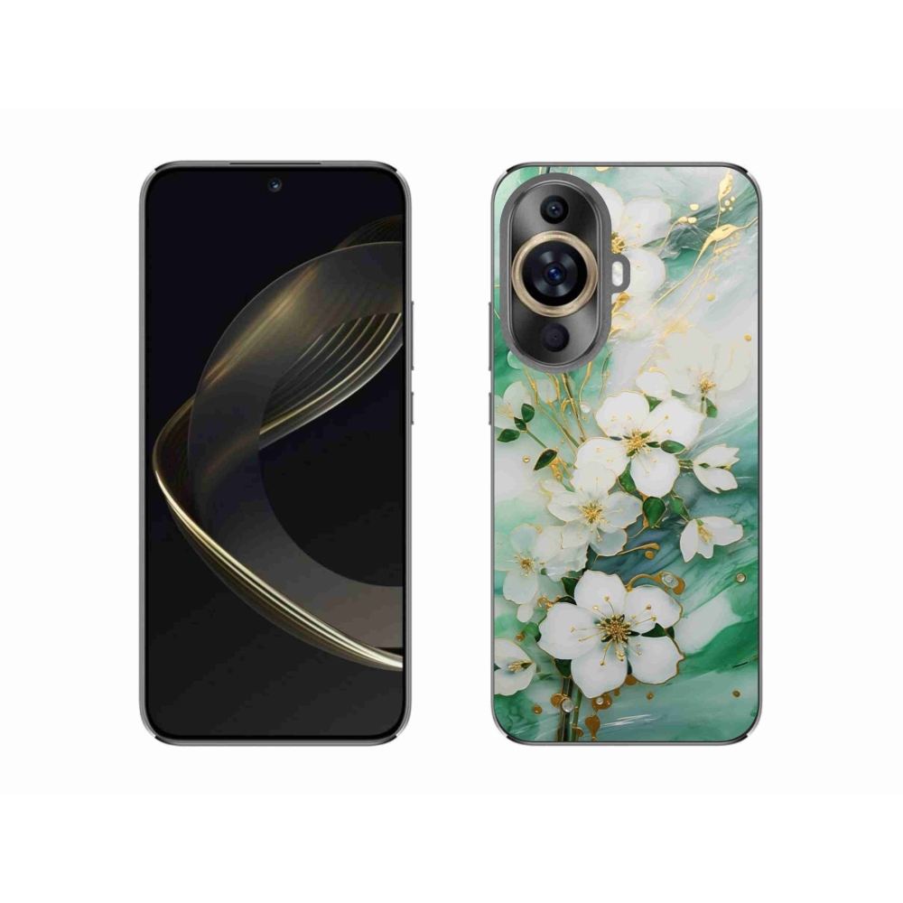 Gél borító mmCase a Huawei Nova 11-en - finom virágok