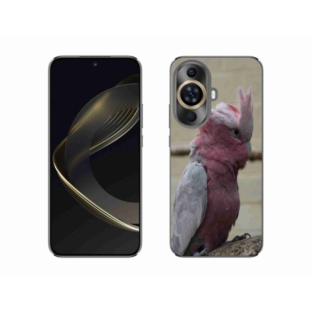 Gél borítás mmCase a Huawei Nova 11 készülékre - papagáj kakadu rózsaszínű