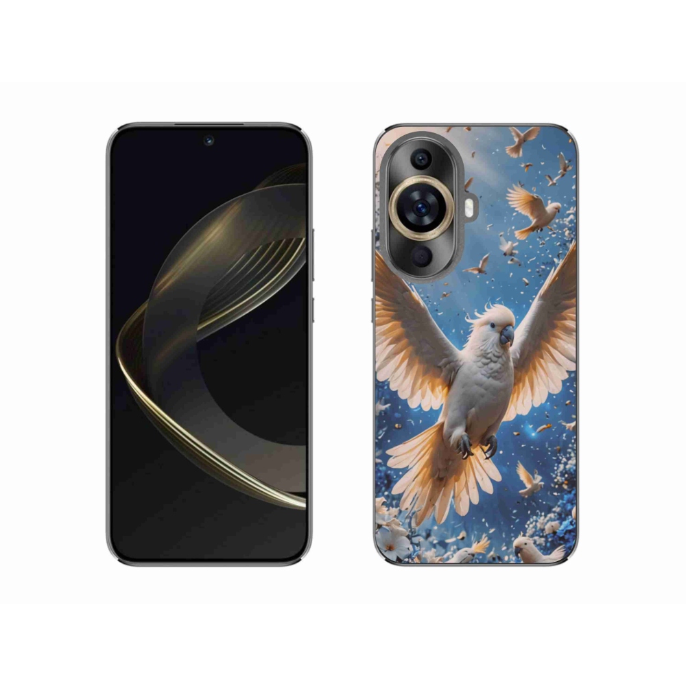 Gél borítás mmCase a Huawei Nova 11 készülékhez - papagáj kakadu