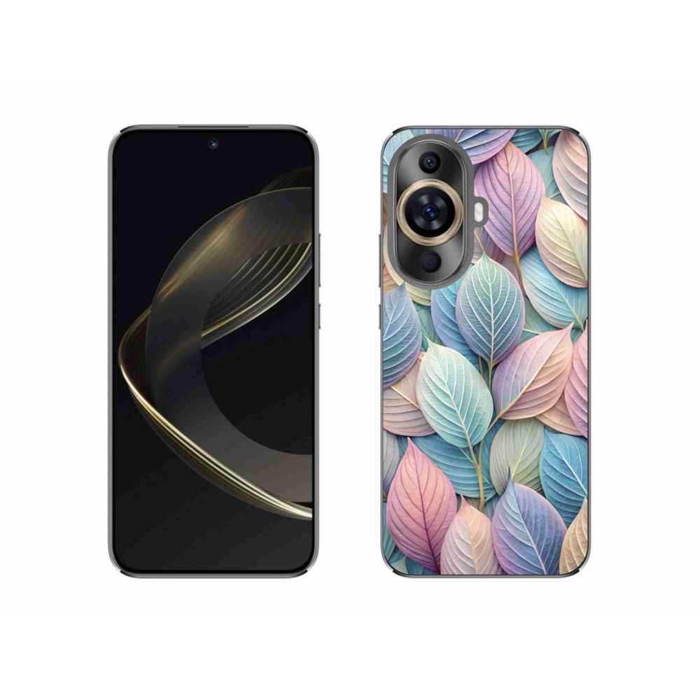 Gél borító mmCase a Huawei Nova 11 készülékhez - pasztell levelek
