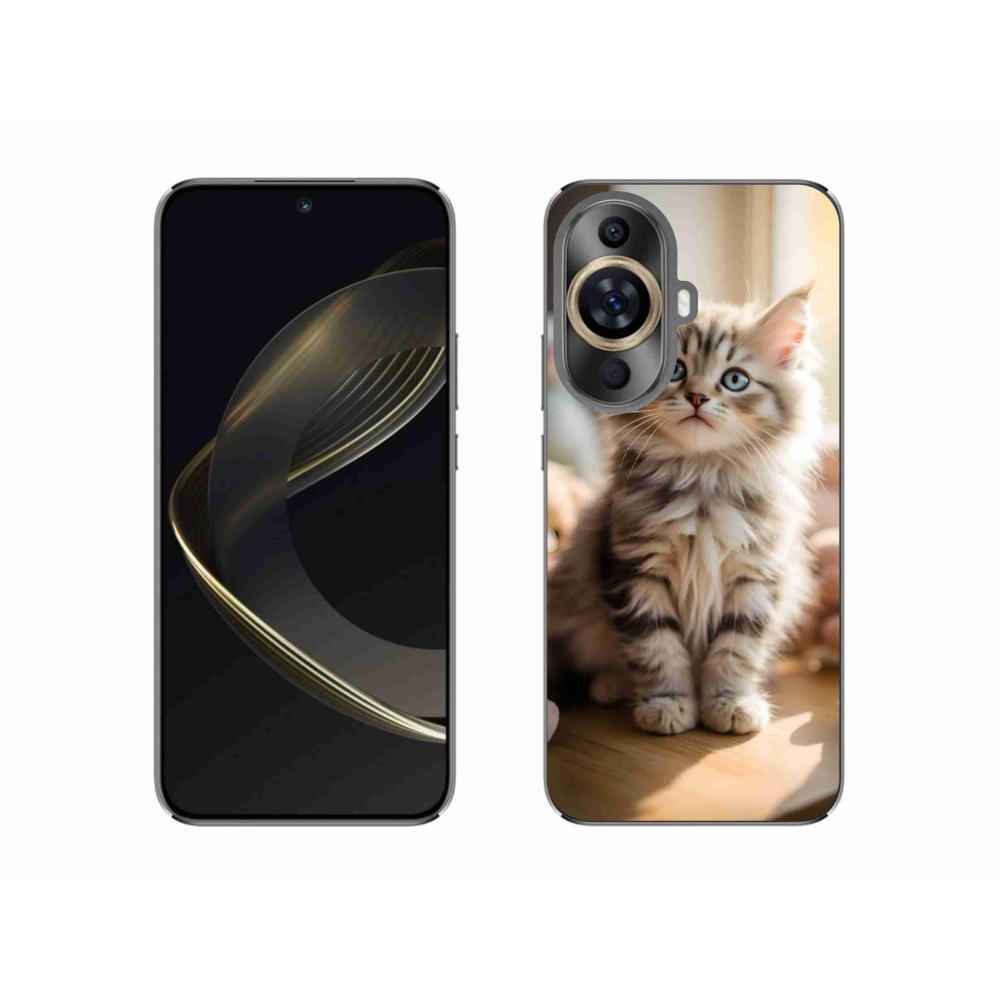 Gél borító mmCase a Huawei Nova 11-hez - aranyos cica 10