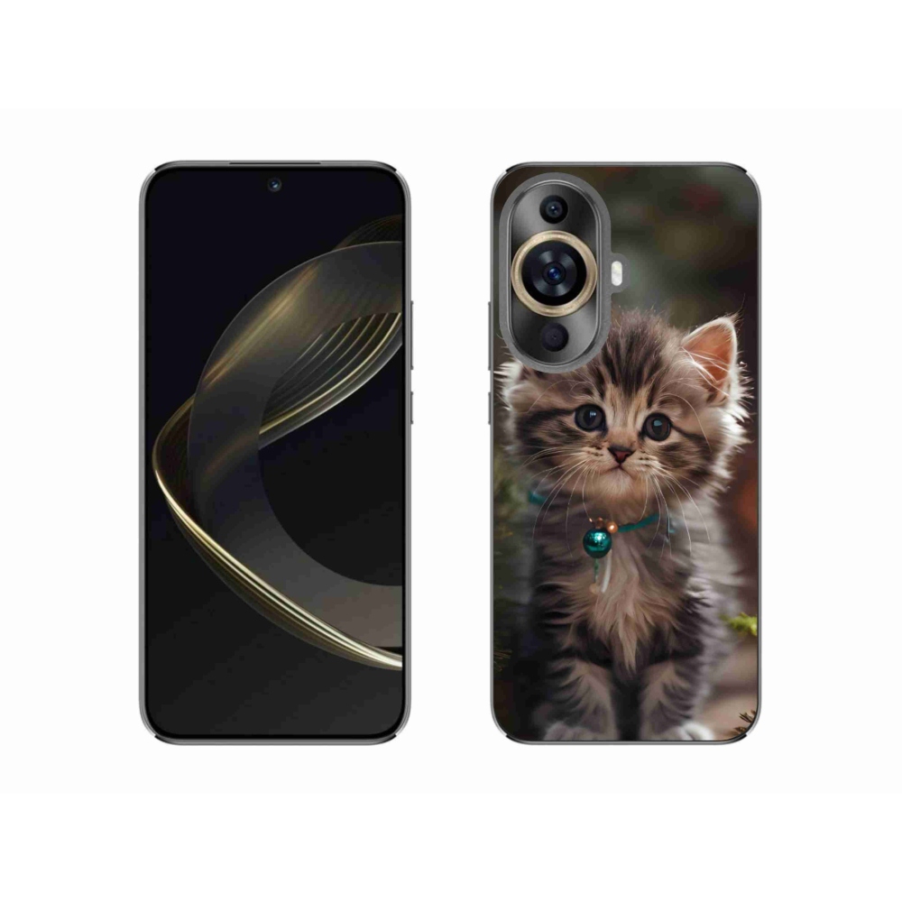 Gél borító mmCase a Huawei Nova 11-hez - aranyos cica 11