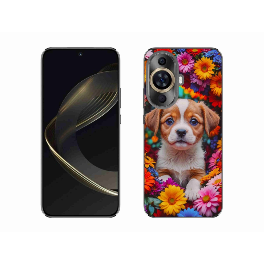Gél borítás mmCase a Huawei Nova 11-en - aranyos kiskutya