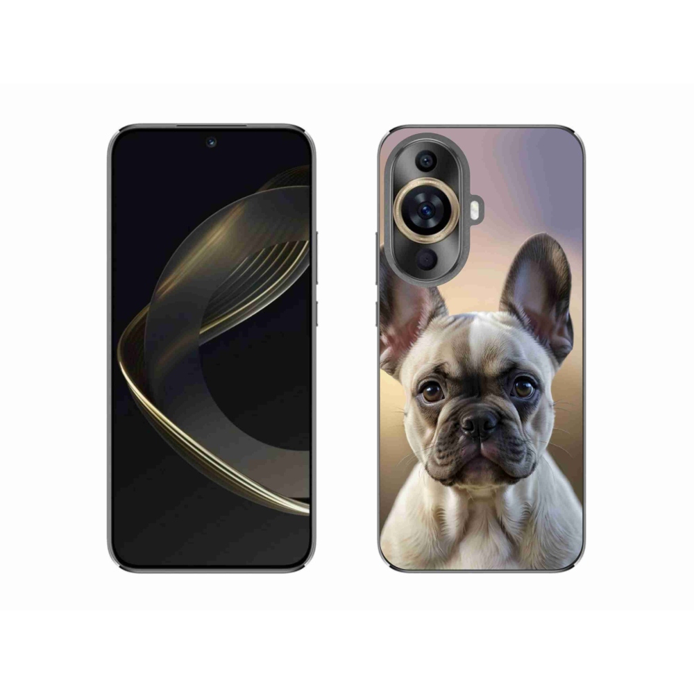 Gél borító mmCase a Huawei Nova 11-hez - aranyos francia bulldog