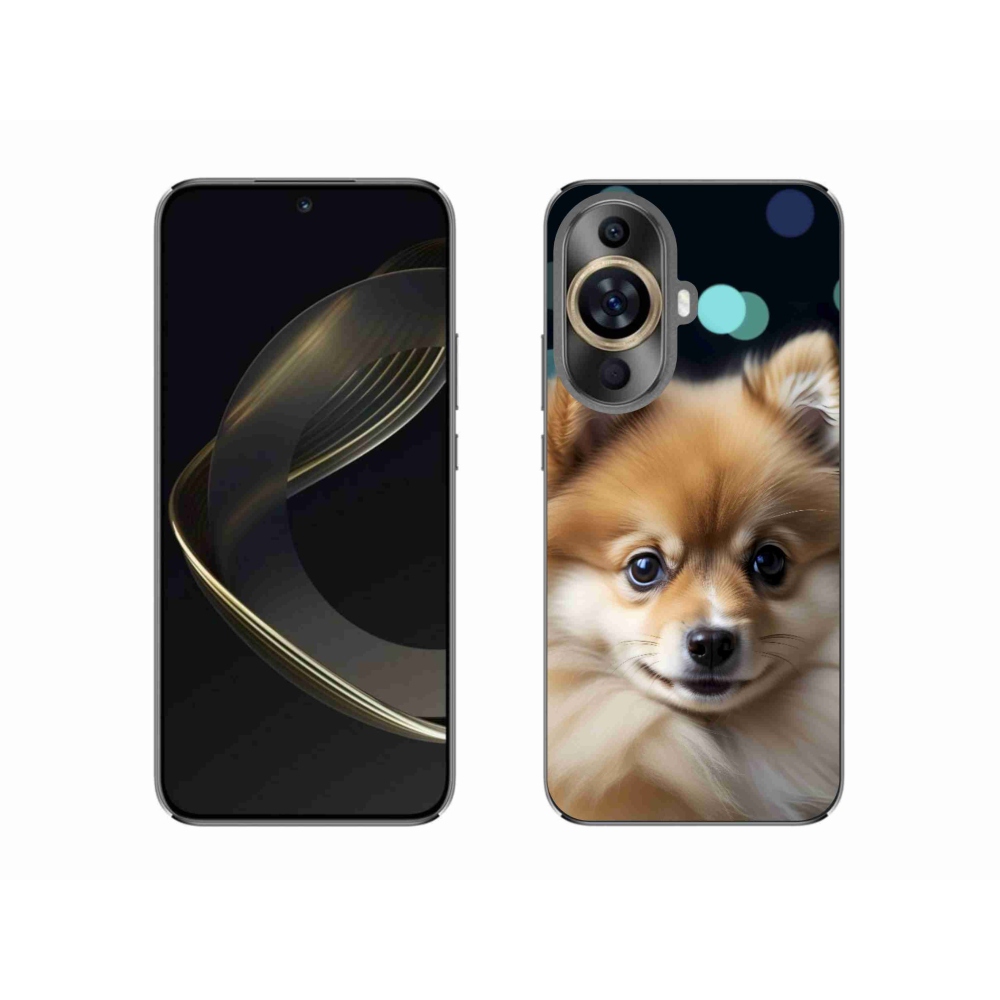 Gél borítás mmCase a Huawei Nova 11-hez - aranyos pomerániai kutya