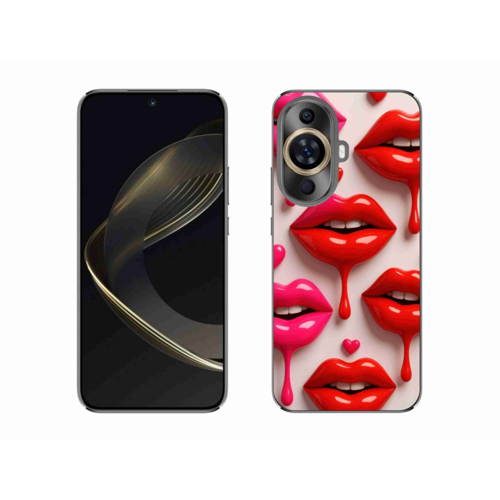Gél borítás mmCase a Huawei Nova 11-hez - ajkak 2