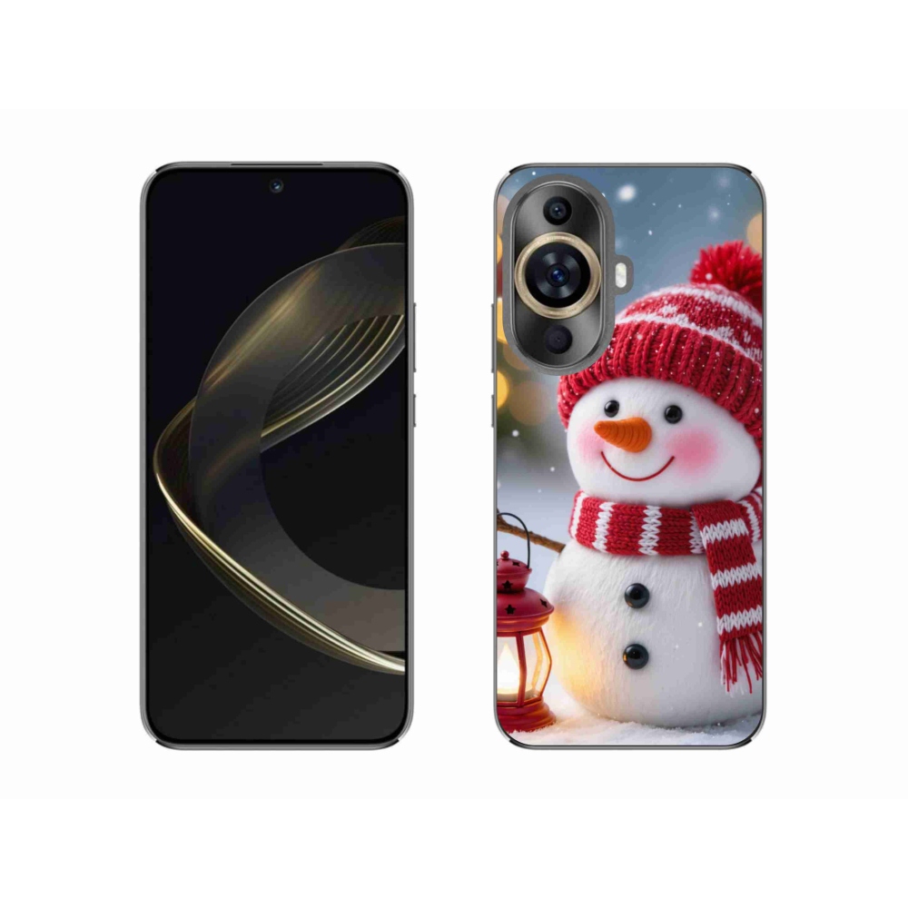 Gél borítás mmCase a Huawei Nova 11 készülékhez - hóember 2