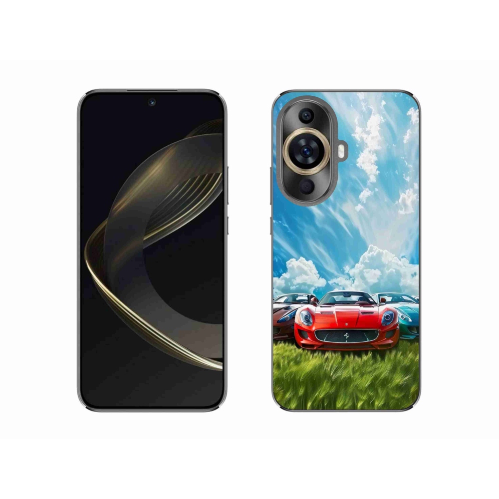 Gél borítás mmCase a Huawei Nova 11-hez - sportkocsikhoz