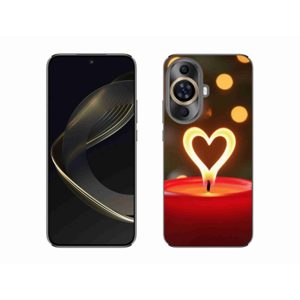 Gél borítás mmCase a Huawei Nova 11-en - a láng szíve