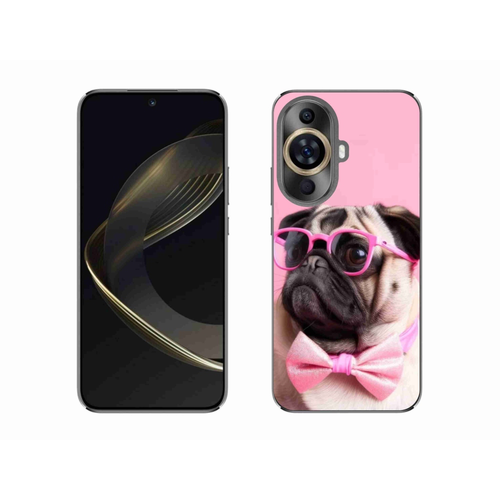 Gél borítás mmCase a Huawei Nova 11-en - stílusos mopsz