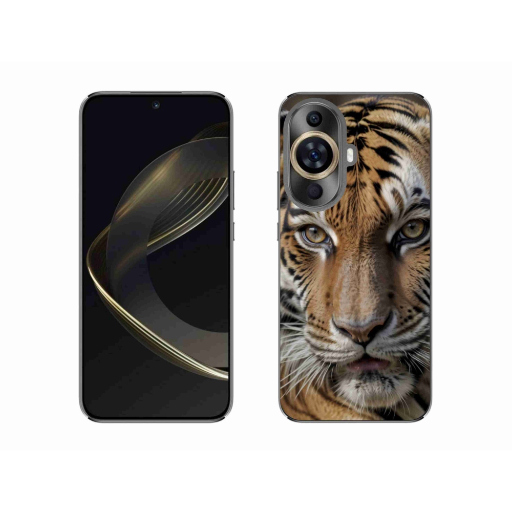 Gél borítás mmCase a Huawei Nova 11-en - tigris nézet