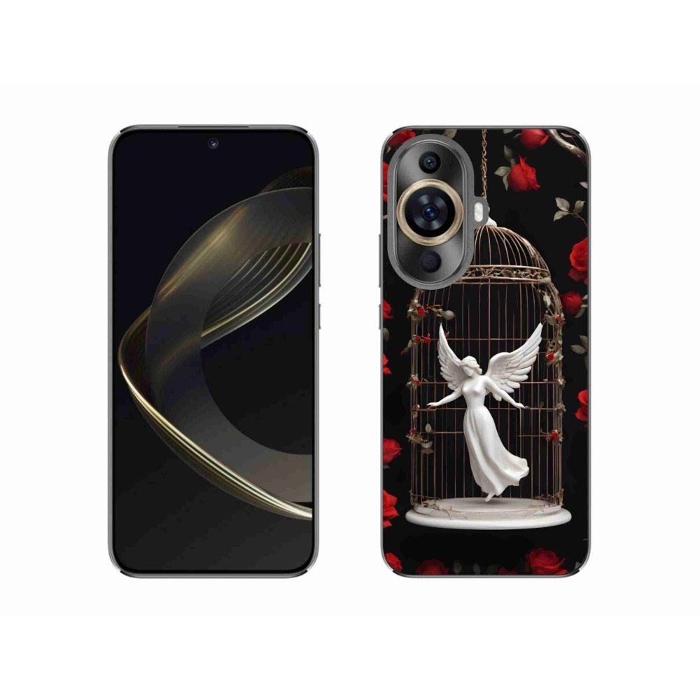 Gél borítás mmCase a Huawei Nova 11-en - csapdába esett angyal