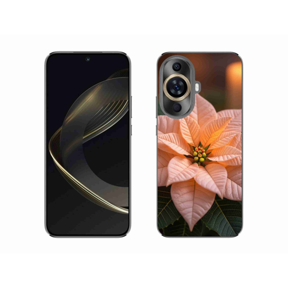 Gél borító mmCase a Huawei Nova 11 készülékre - mikulásvirág