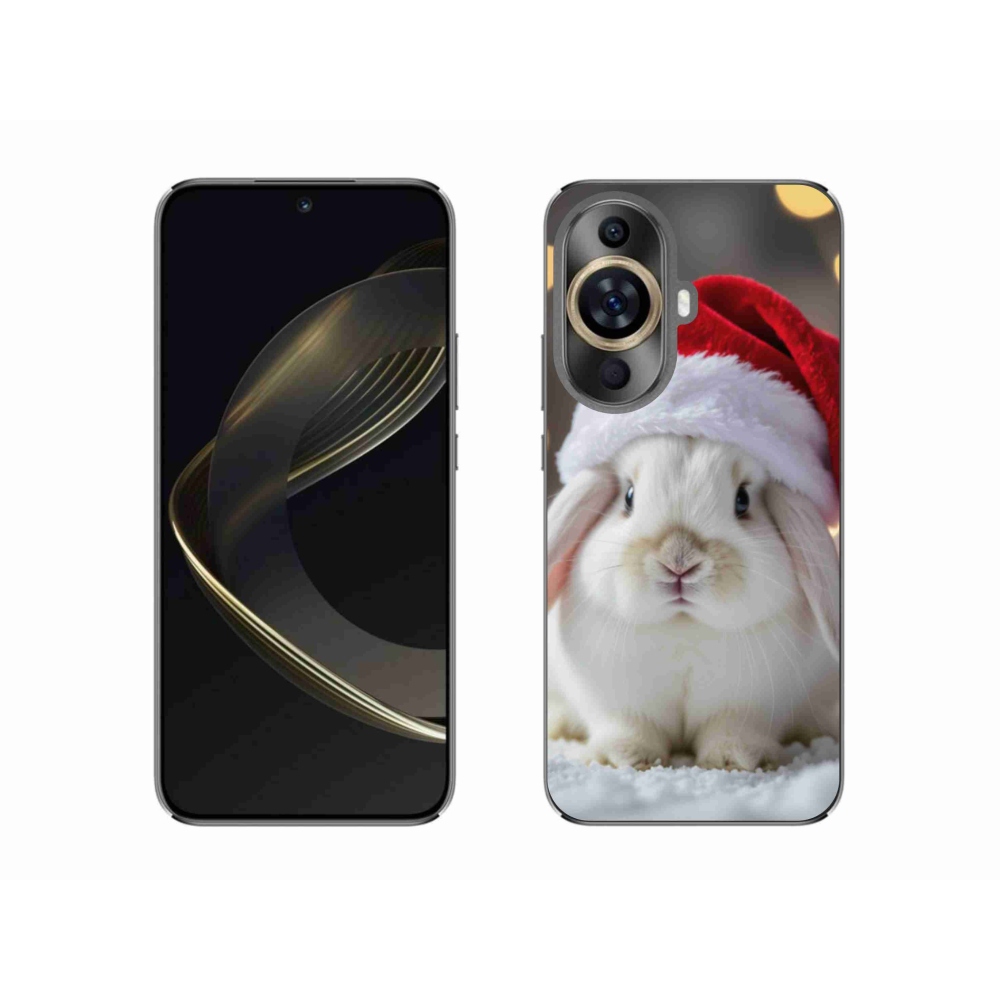 Gél borítás mmCase a Huawei Nova 11-en - karácsonyi nyúl