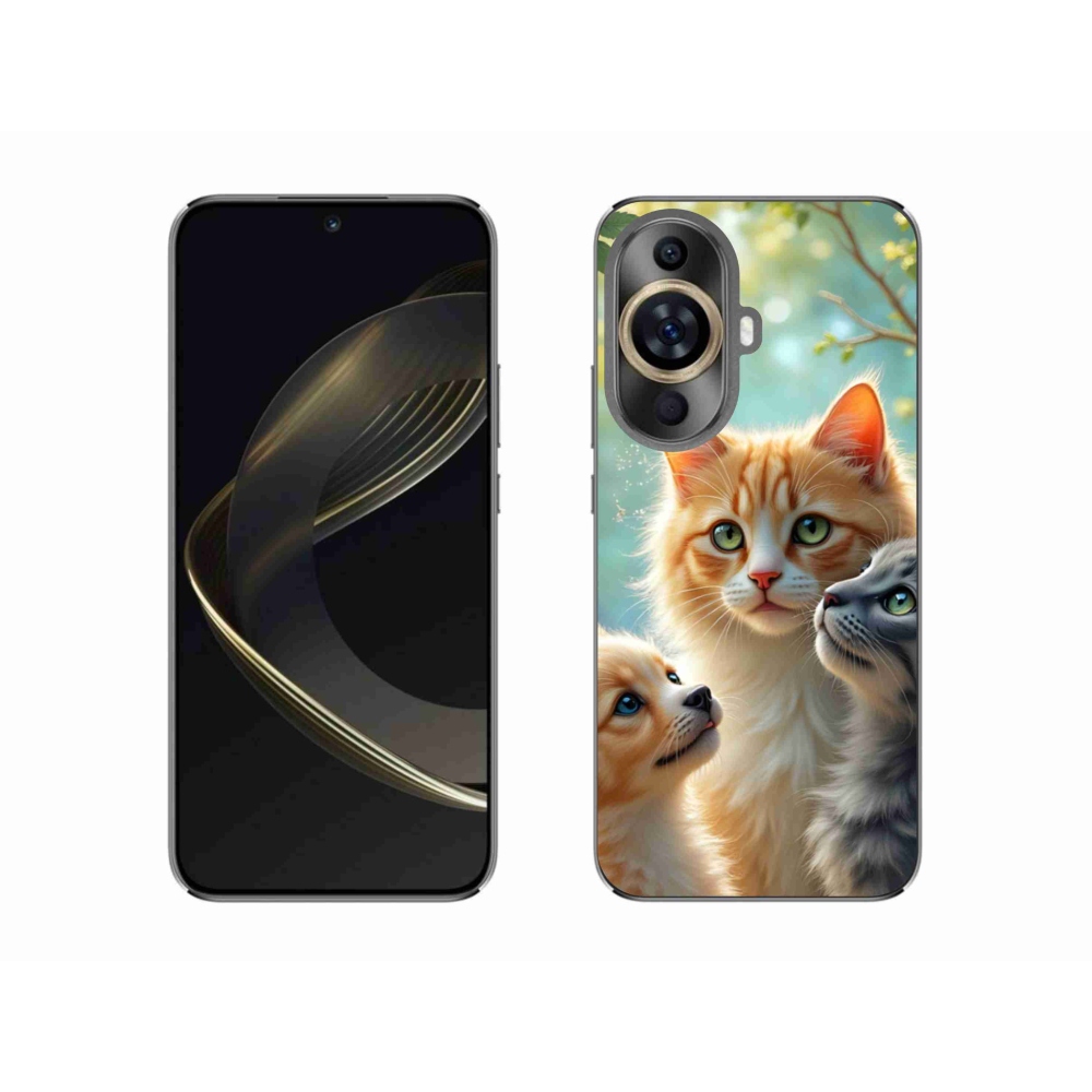 Gél borítás mmCase a Huawei Nova 11-hez - állati barátság 2
