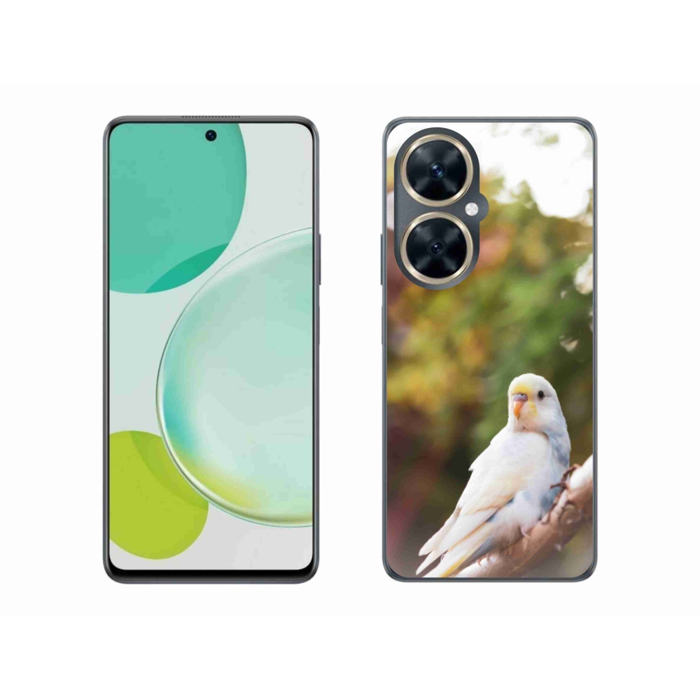 Zselés borítás mmCase a Huawei Nova 11i készülékhez - andulka fehér