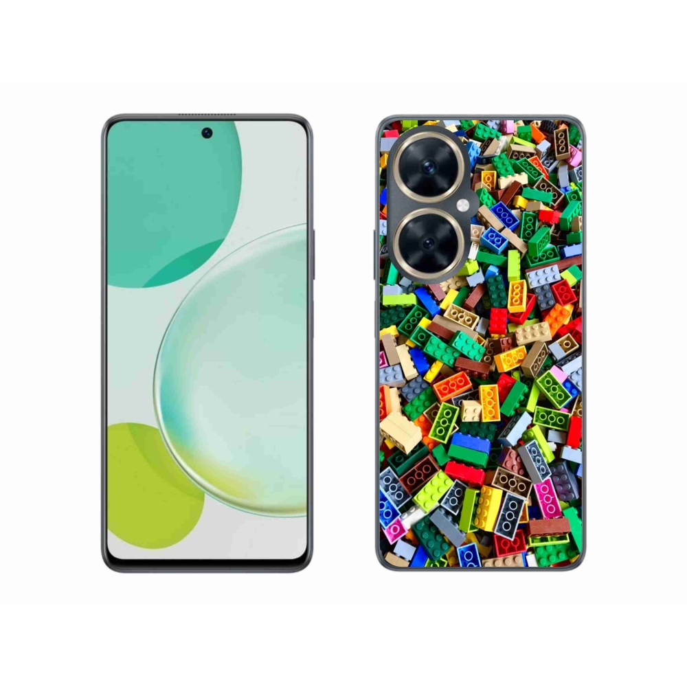 Gél borítás mmCase a Huawei Nova 11i készülékre - színes építőelemek