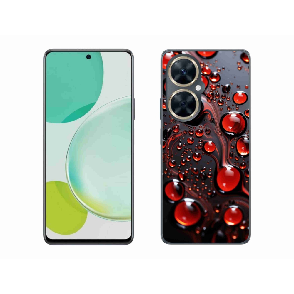 Gél borítás mmCase a Huawei Nova 11i - piros cseppek 2