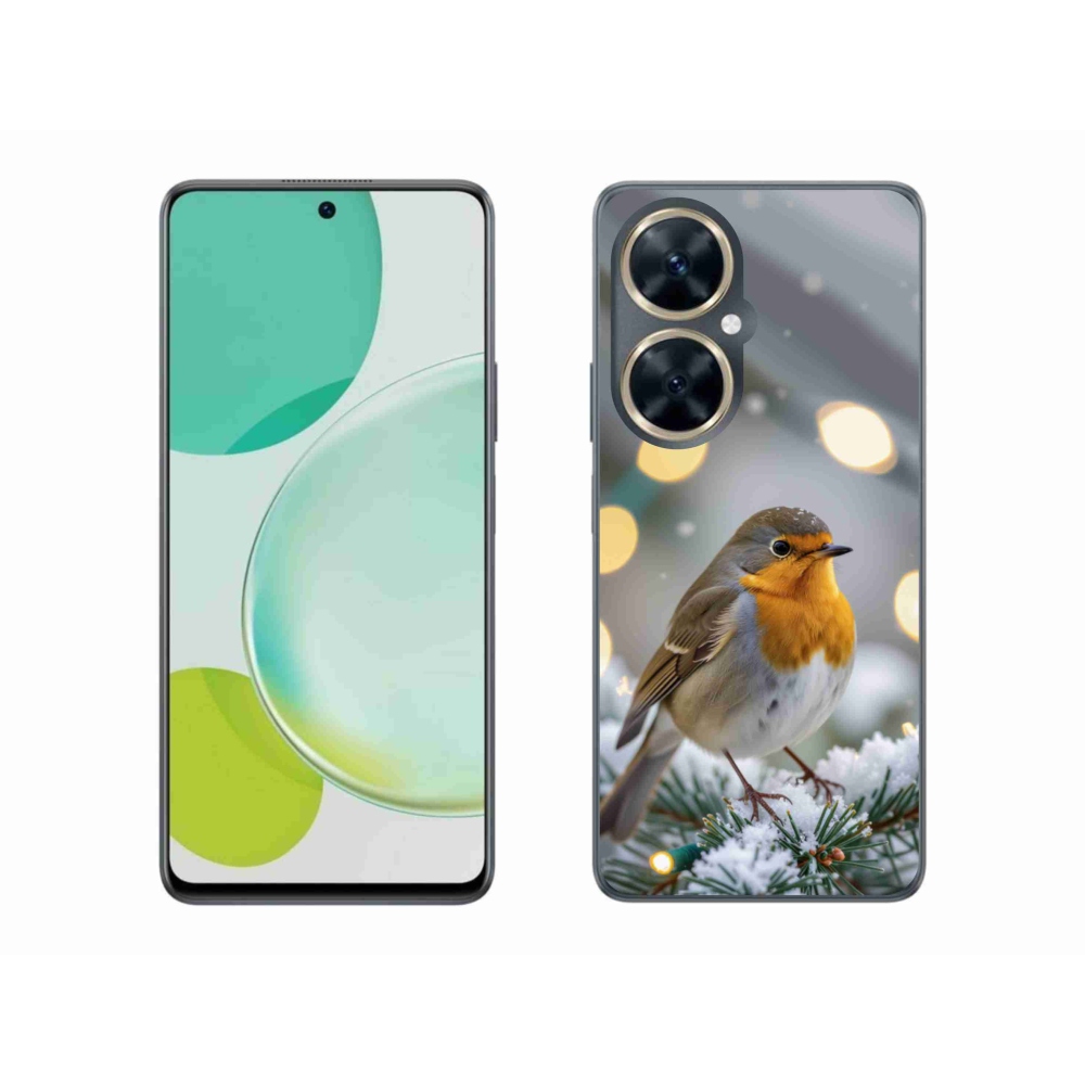 Gél borítás mmCase a Huawei Nova 11i készülékre - télen pirulva