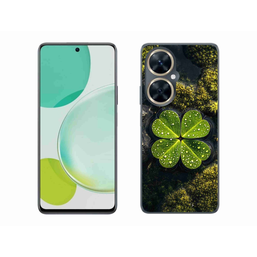 Gél borító mmCase a Huawei Nova 11i készülékhez - négylevelű lóhere