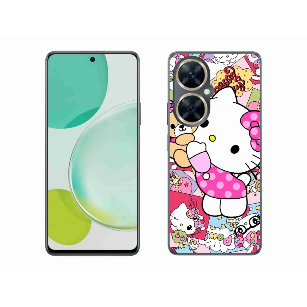 Gél borító mmCase a Huawei Nova 11i készülékhez - aranyos cica