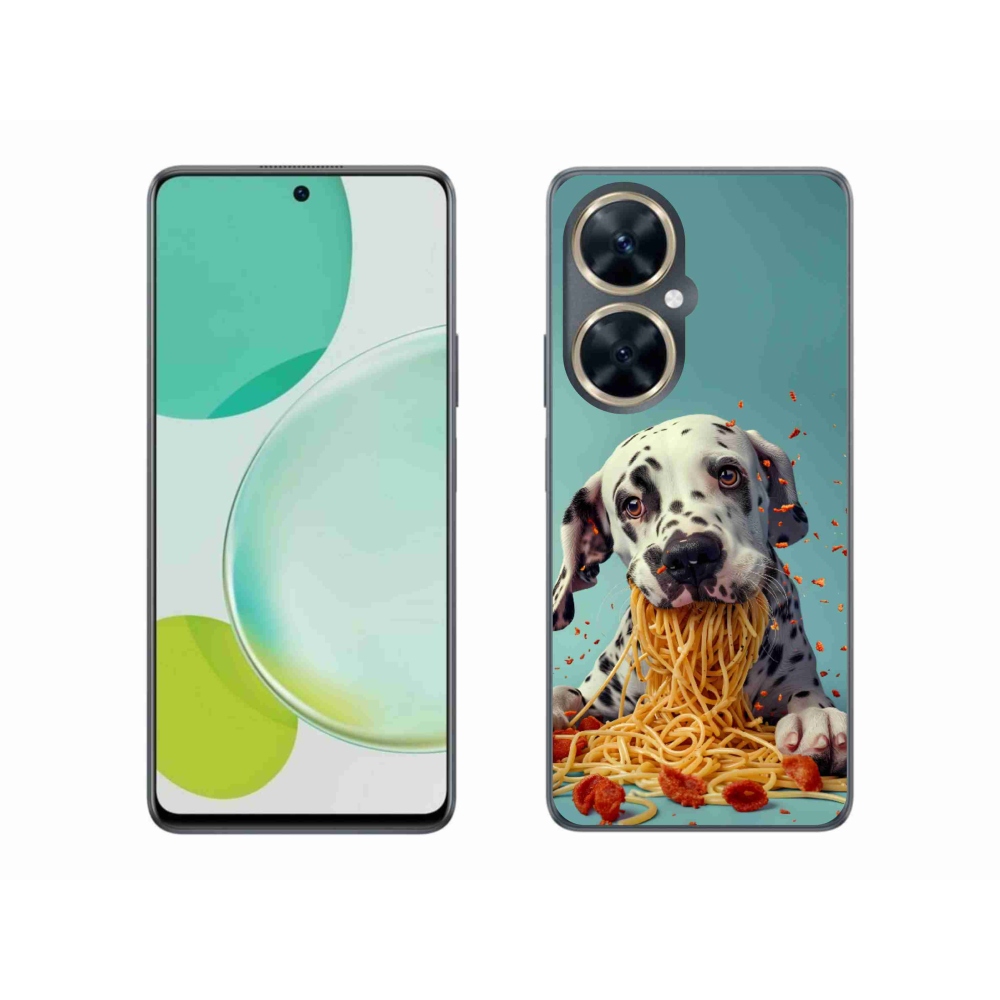 mmCase gél tok a Huawei Nova 11i-hez – dalmát és spagetti