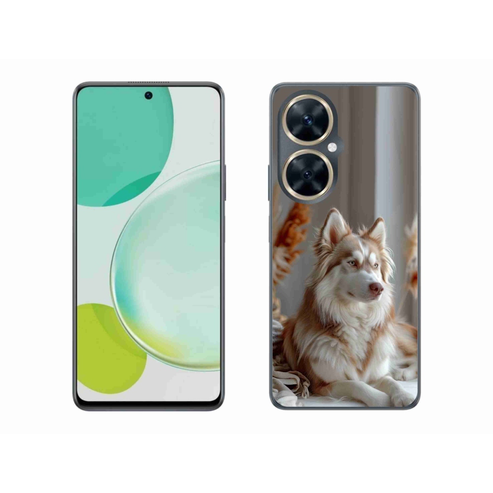 Gél borítás mmCase a Huawei Nova 11i - csendes szibériai husky