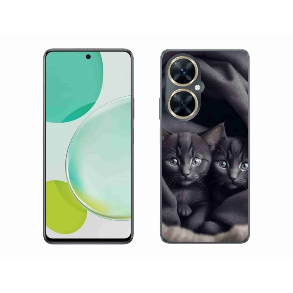 Gél borítás mmCase a Huawei Nova 11i készülékhez - cat duo