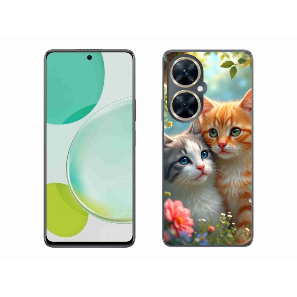 Gél borító mmCase a Huawei Nova 11i készülékhez - cat love 2