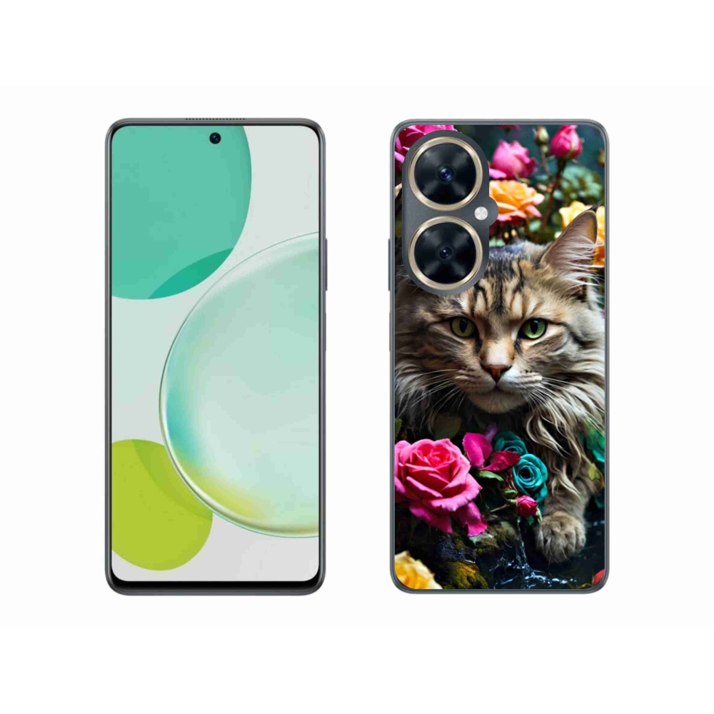 Gél borítás mmCase a Huawei Nova 11i készülékhez - macskaszem nézet 2