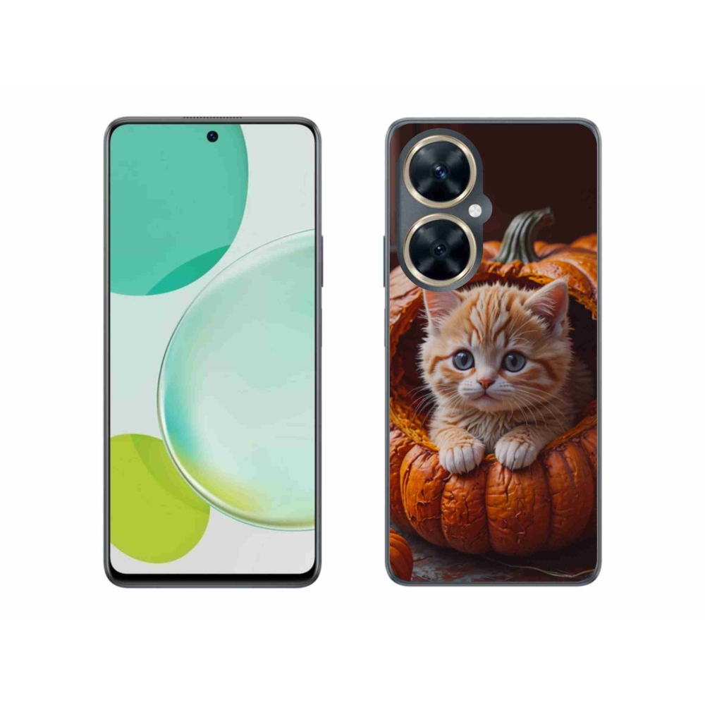 Gél borítás mmCase a Huawei Nova 11i készülékhez - cica és tök 2