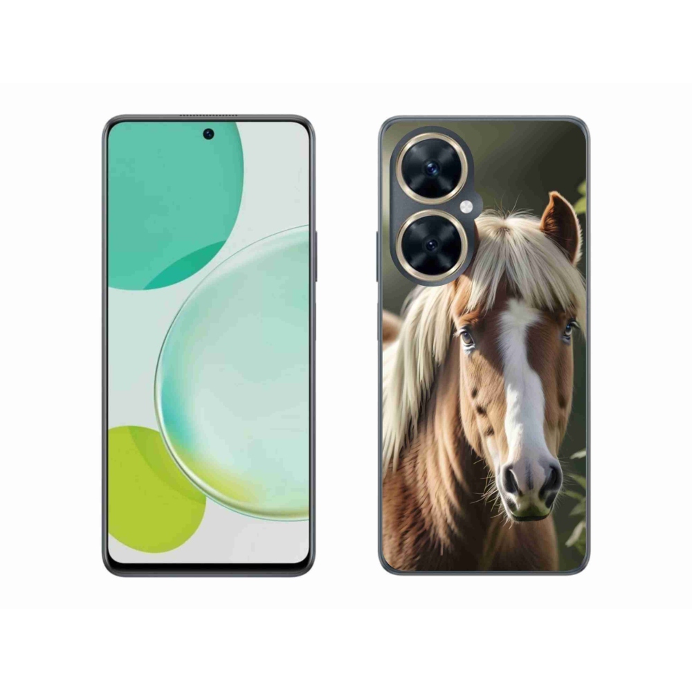 Gél borítás mmCase a Huawei Nova 11i készülékhez - ló könnyű sörénnyel