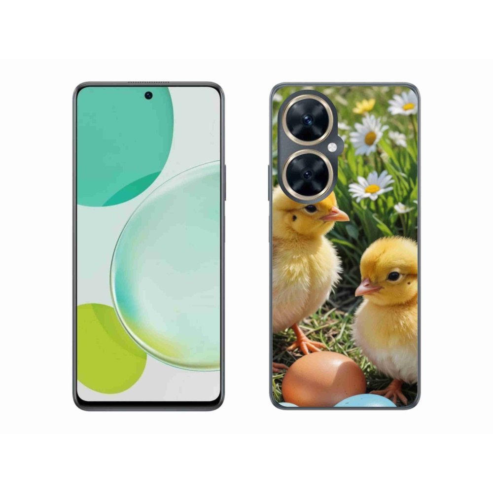 Gél borítás mmCase a Huawei Nova 11i készülékhez - csirkék