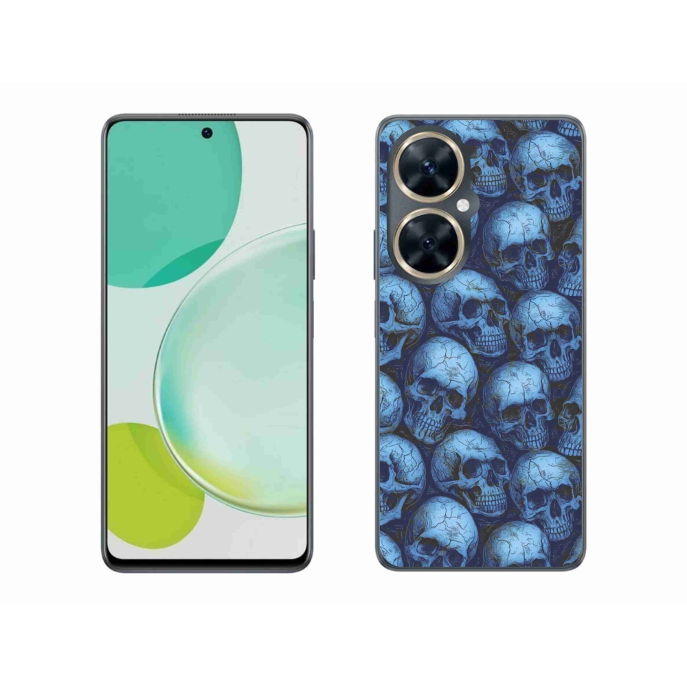 Gél borító mmCase a Huawei Nova 11i készülékre - koponyák