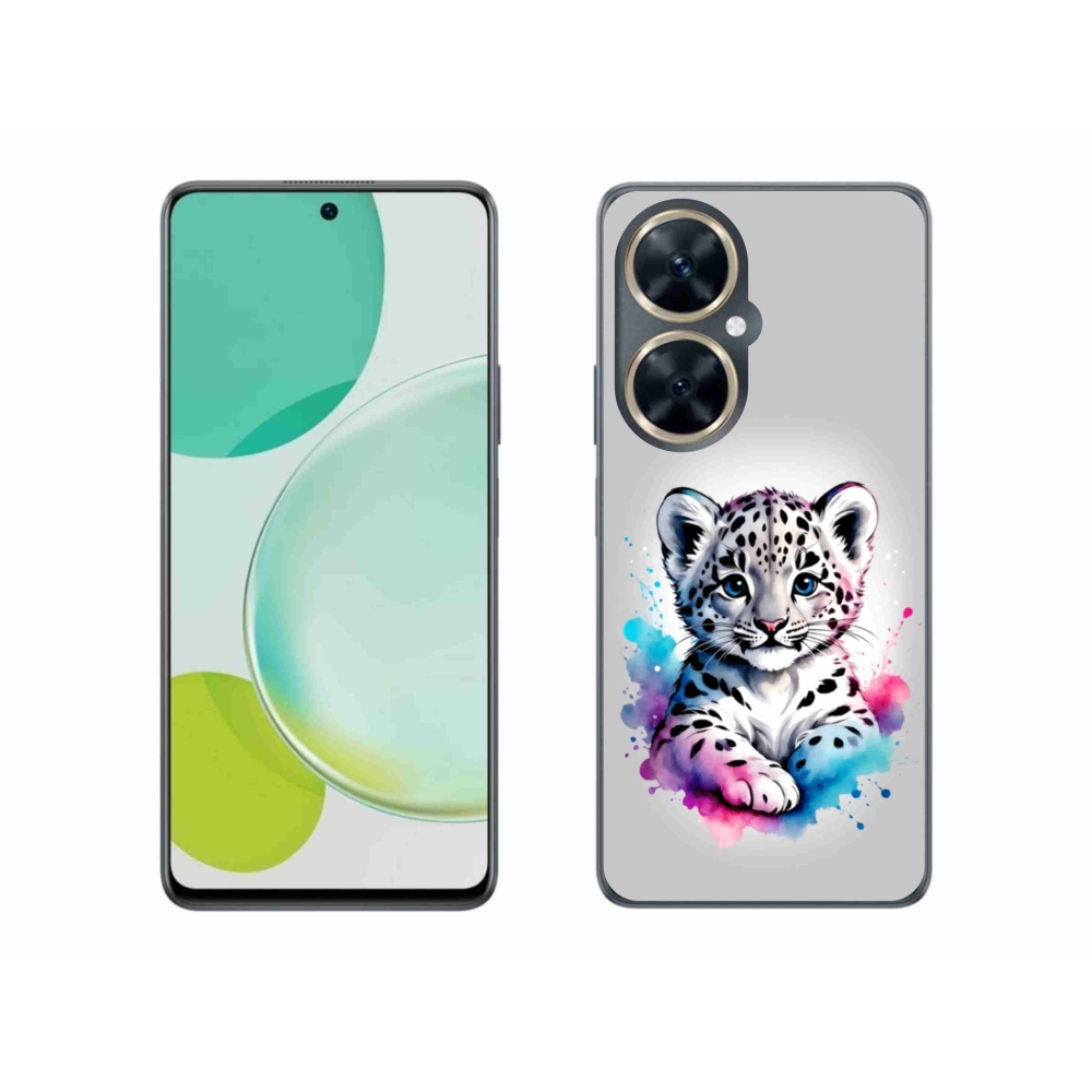 Gél borítás mmCase a Huawei Nova 11i készülékhez - leopárd kölyök