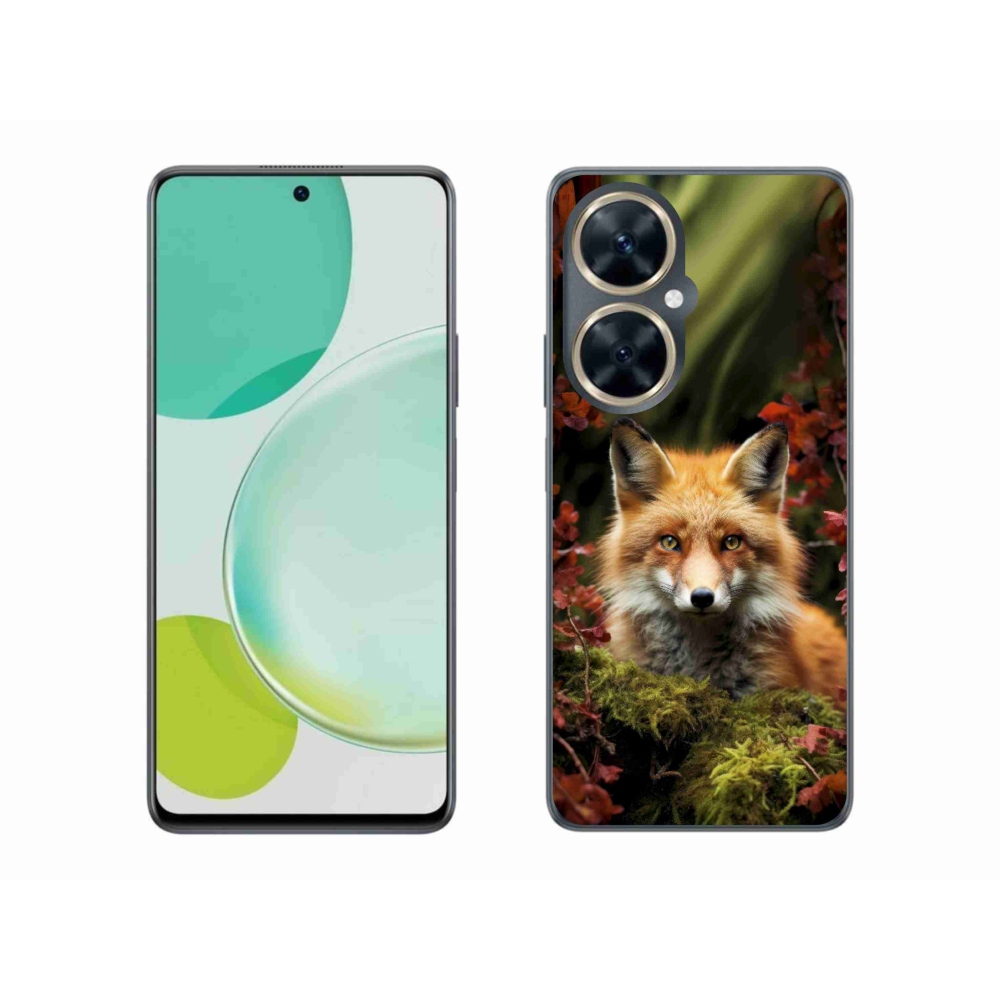 mmCase gél tok a Huawei Nova 11i-hez – róka az erdőben