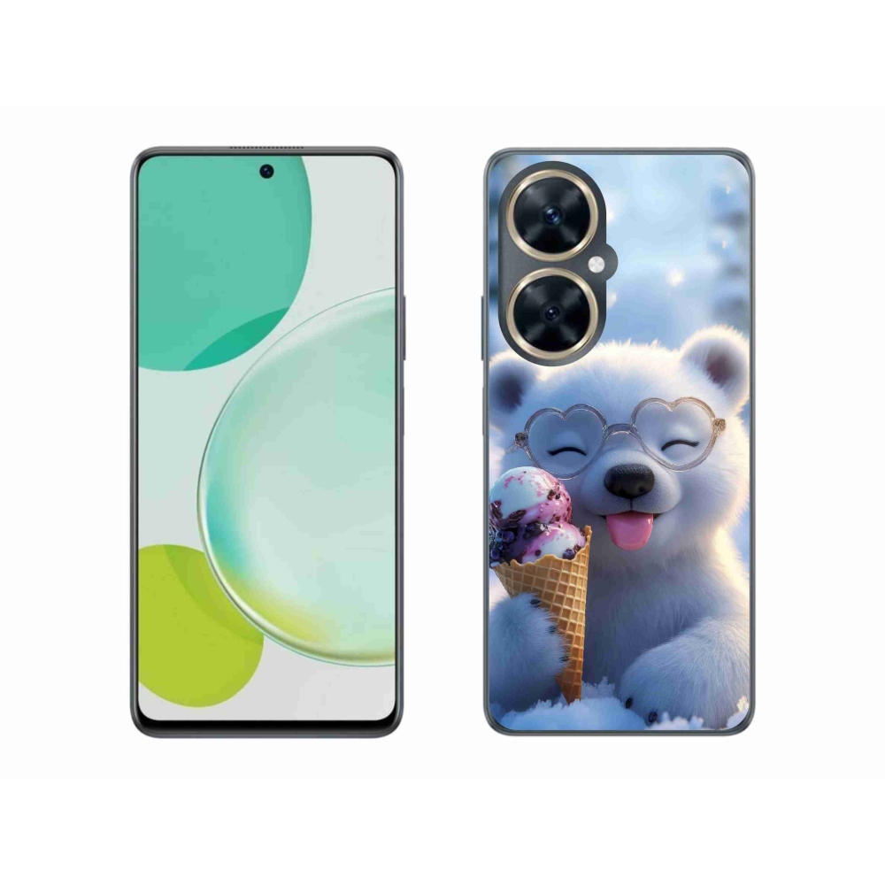 mmCase gél tok a Huawei Nova 11i-hez – mackó fagylalttal